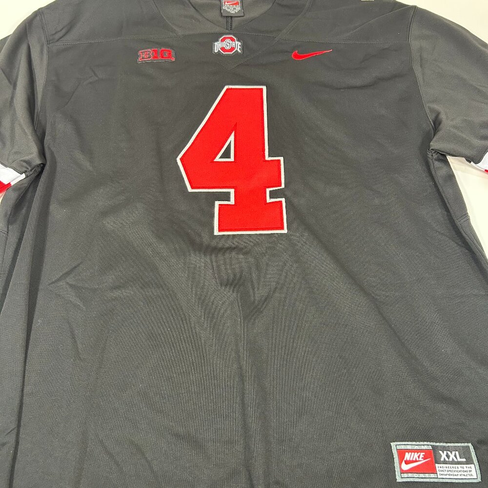 Jeremiah Smith Black Ohio State OSU Jersey Buckeyes Stitched